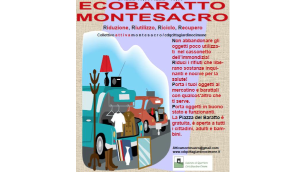 Immagine: Ecobaratto a Roma: i vecchi oggetti diventano risorsa