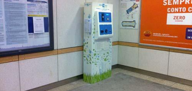 L'acqua sfusa sale in metro