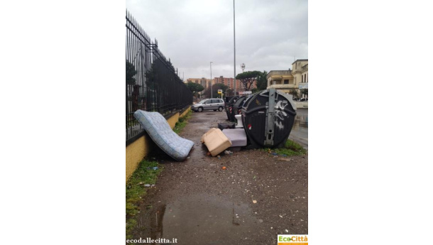 Immagine: Ama Roma, raccolte 150 tonnellate di rifiuti ingombranti nei giorni di maltempo
