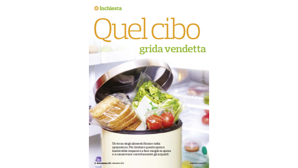 Immagine: Quanto cibo sprechiamo? Altroconsumo segue gli italiani al supermercato