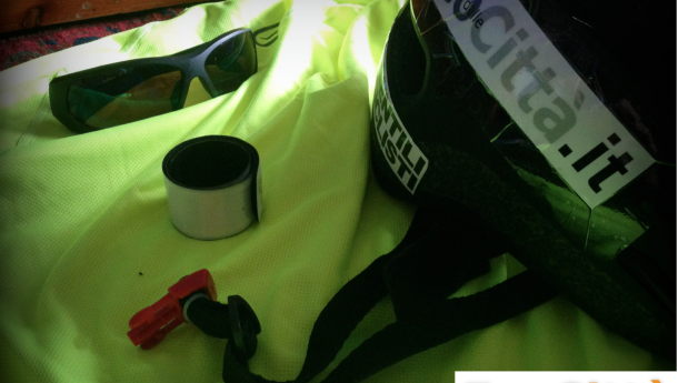 Immagine: A Roma un giornalista di Eco dalle Città in bici per il Trofeo Tartaruga 2014