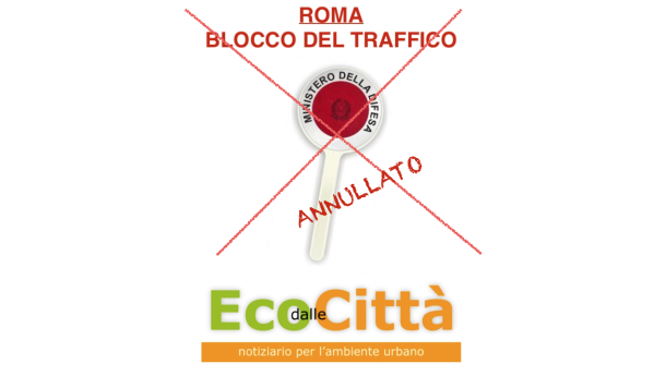 Immagine: Niente targhe alterne il 20 marzo a Roma. Qualità dell'aria verso un graduale miglioramento