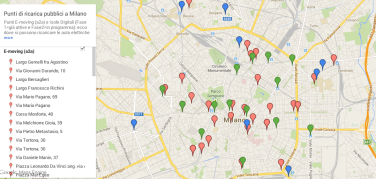 Auto elettriche, a Milano 110 punti di ricarica: raddoppiati nel 2013