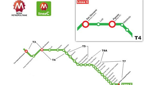 Immagine: Roma, per la Metro C via Sannio cambia viabilità dal 24 marzo