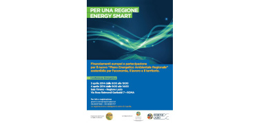 Lazio, 3 e 4 aprile per una Regione più Smart