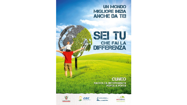 Immagine: Cuneo, al via la raccolta di rifiuti “Porta a porta”