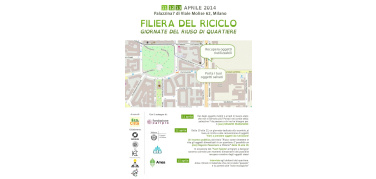 Milano: invito alle Giornate del Riuso a Palazzina7 di viale Molise. Banco oggetti dismessi e incontro sabato 12 aprile