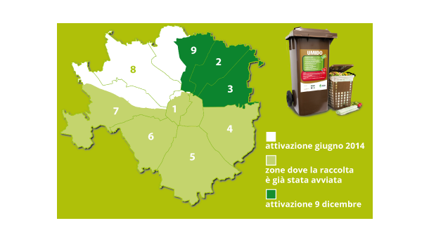 Immagine: Raccolta umido AMSA: da lunedì 7 ultima distribuzione kit