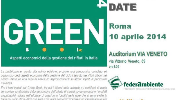 Immagine: Federambiente presenta a Roma il Green Book 2014 sulla gestione dei rifiuti