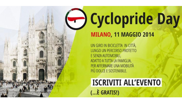 Immagine: Bici a Milano: l'11 maggio è ancora Cyclopride; torna il BikeMI notturno sino ad ottobre