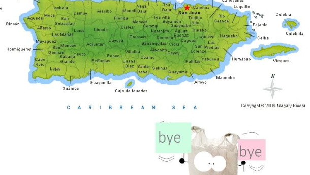 Immagine: Sacchetti, banditi tutti i monouso a Rincón, Porto Rico.