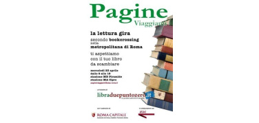 Con “Pagine Viaggianti” il bookcrossing a Roma è anche in metropolitana