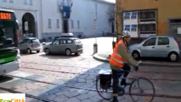 Immagine: La sicurezza dei ciclisti a Milano. Ecco il VIDEO di Fiab-Ciclobby