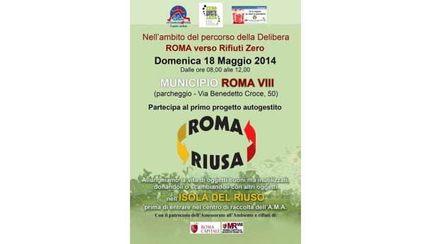 Immagine: Troppi rifiuti? Con RomaRiusa il Municipio VIII sperimenta riciclo e baratto