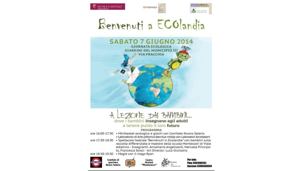 Immagine: Ecolandia al Municipio Roma III, i bambini insegnano agli adulti a fare la differenziata