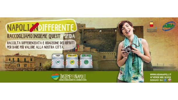 Immagine: Insieme per Napoli: campagna di sensibilizzazione sulla raccolta differenziata