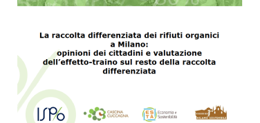 Per il 95% dei milanesi la differenziata è una pratica che non si dovrebbe  più discutere, sondaggio ISPO