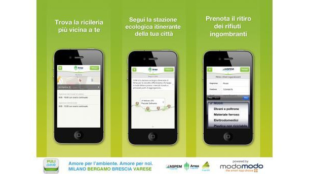 Immagine: Anche a Cormano l’APP AMSA PULIamo per smartphone e tablet