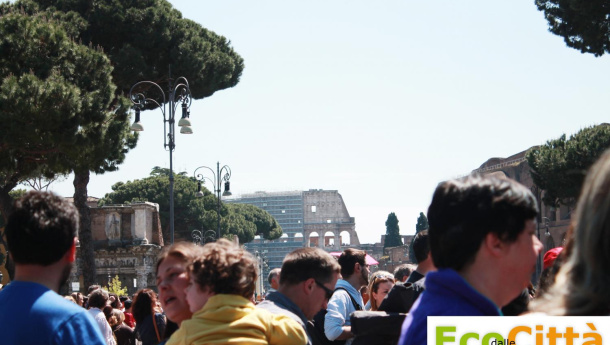 Immagine: Fori Imperiali, dal 28 giugno la nuova pedonalizzazione