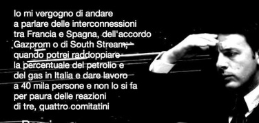 Trivelle in Italia, Greenpeace a Renzi: #inaccettabile