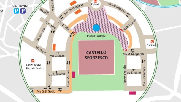 Immagine: Pedonalizzazione piazza Castello: respinto il ricorso al TAR