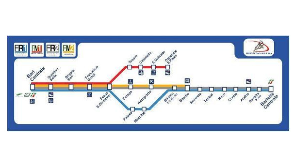 Immagine: Bari, collegamento ferroviario aeroporto/stazione. Vendola: