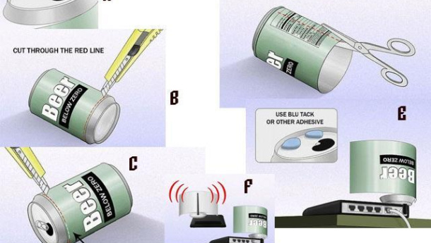 Immagine: Come migliorare e potenziare il segnale wifi con una lattina | Video