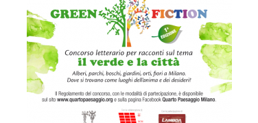 Green Fiction: iscrizioni sino al 15/10 per il concorso letterario su 