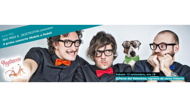 Immagine: Un concerto a pedali e in movimento dei 
