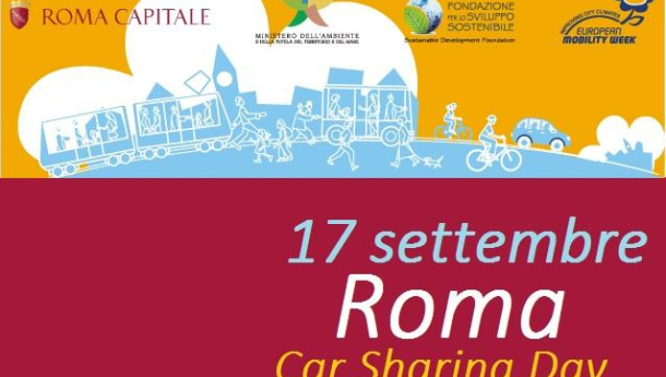 Immagine: La Giornata Europea del Car Sharing il 17 settembre a Roma