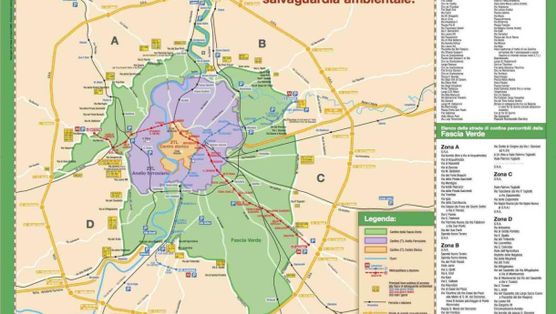 Immagine: Roma, ztl e road pricing. Dal 2017 si pagherà per entrare in città