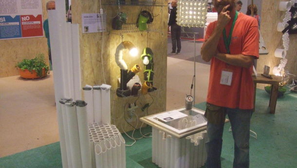 Immagine: Fiera del Levante. I laboratori di Regione Puglia. Intervista al designer Domenico Gissi