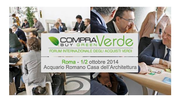 Immagine: CompraVerde-BuyGreen, il forum degli acquisti verdi a ottobre a Roma