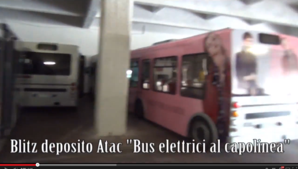 Immagine: A Roma Autobus elettrici abbandonati | VIDEO