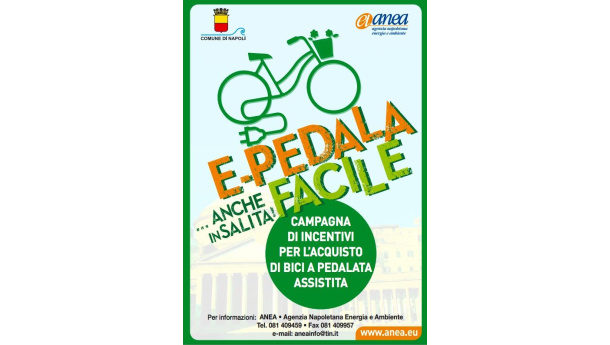 Immagine: Dal 1 ottobre a Napoli incentivi per l'acquisto di bici elettriche