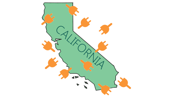 Immagine: Auto elettriche, presto in California le nuove case saranno tutte dotate di presa per la ricarica