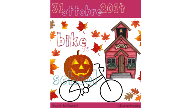 Immagine: Bike to school Day venerdì 31 ottobre: ad Halloween si va a scuola in bici