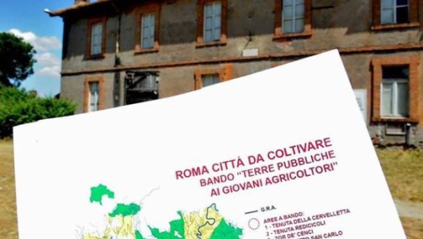 Immagine: Roma assegna 3 terre pubbliche: nasceranno aziende agricole con prodotti a Km0