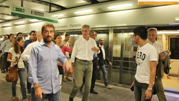 Immagine: Roma, allagate 2 stazioni Metro C ancora prima dell'apertura
