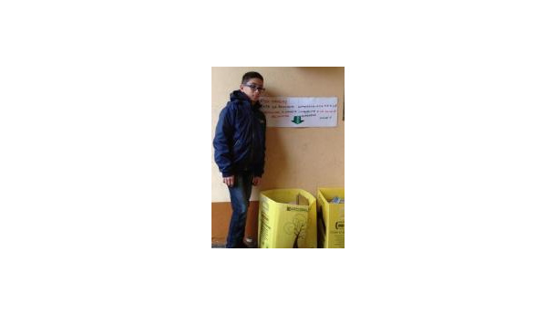 Immagine: Prendete esempio da Marcel e Ludovico: fate il vostro cartello nell'androne per le Cartoniadi!