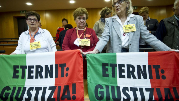 Immagine: Eternit, Wwf dopo la prescrizione: 