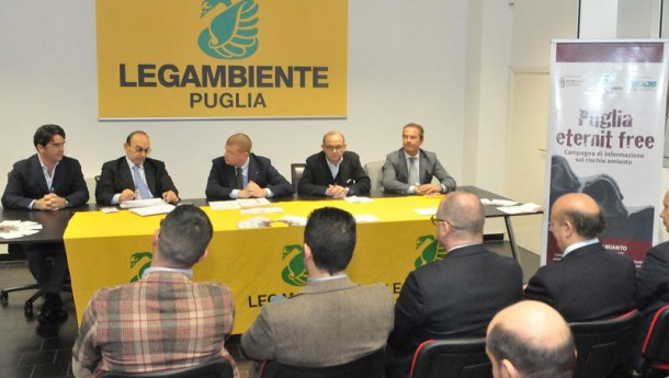 Immagine: Puglia, Eternit Free. Al via la campagna di informazione sul rischio amianto