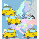 Immagine: Auto, immatricolazioni in crescita in Europa | Il commento di ANFIA