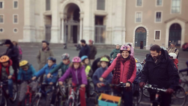 Immagine: Anche Marino al Bike to School: “Presto nuove piste ciclabili”