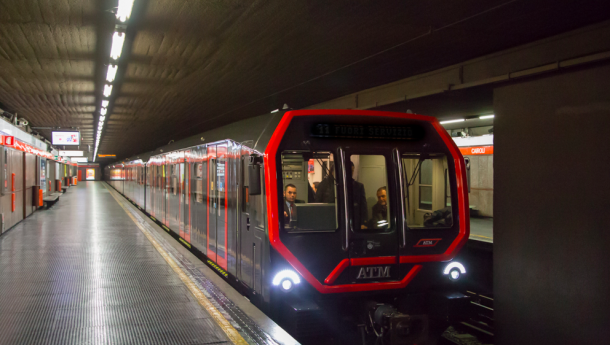 Immagine: Metro Milano, nuovi vagoni 