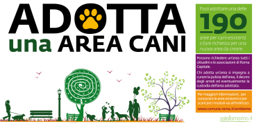 Dal 14 gennaio è possibile adottare un’area cani a Roma