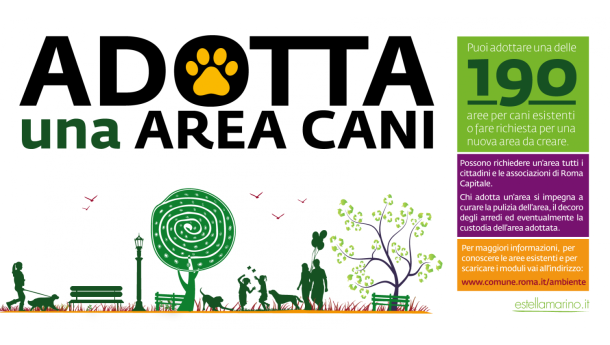 Immagine: Dal 14 gennaio è possibile adottare un’area cani a Roma