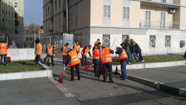 Immagine: Acea e Ama insieme per strada per fare la differenziata