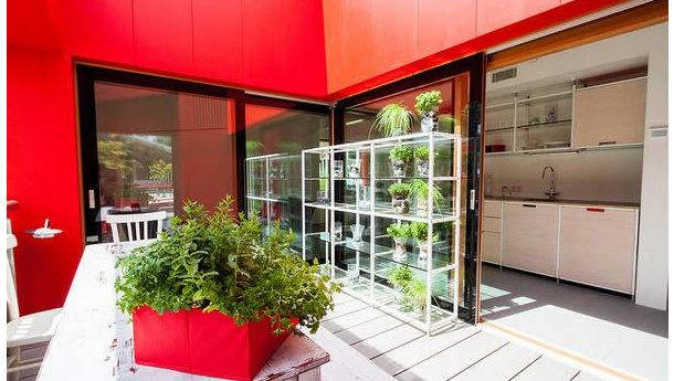 Immagine: L'eco-casa made in Italy debutta in pubblico