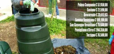 Napoli, compostiere domestiche. Dalla città metropolitana risorse per 7 comuni vesuviani